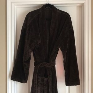 Men’s Polo size large brown robe